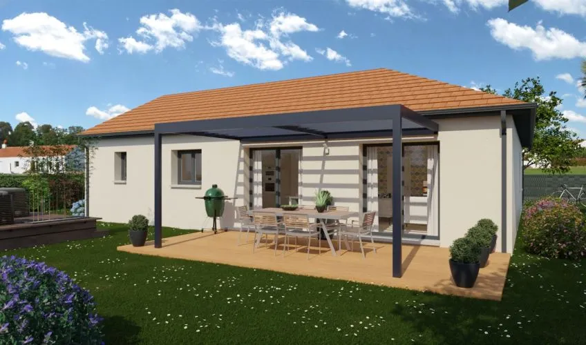 Projet de construction d'une maison 96 m² avec terrain à VENDAT (03)