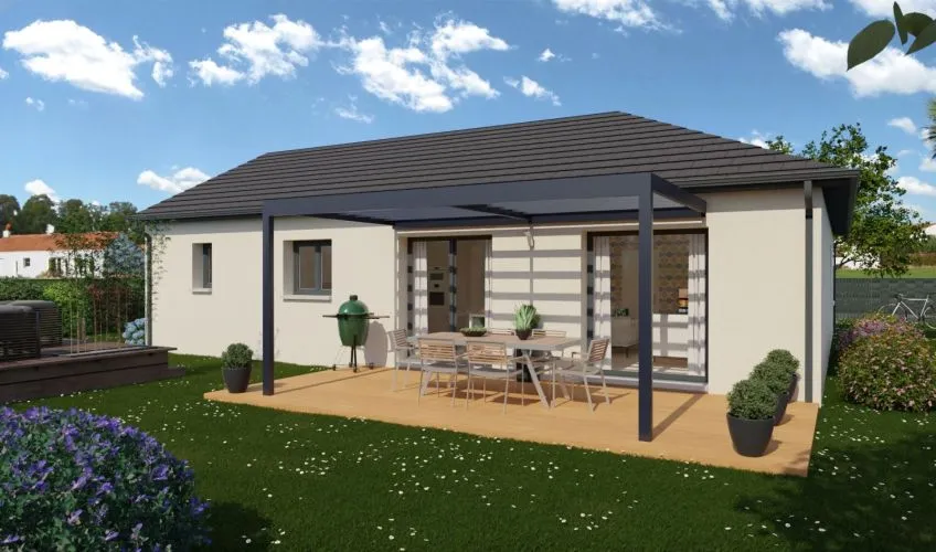 Projet de construction d'une maison 96 m² avec terrain à AVERMES (03)