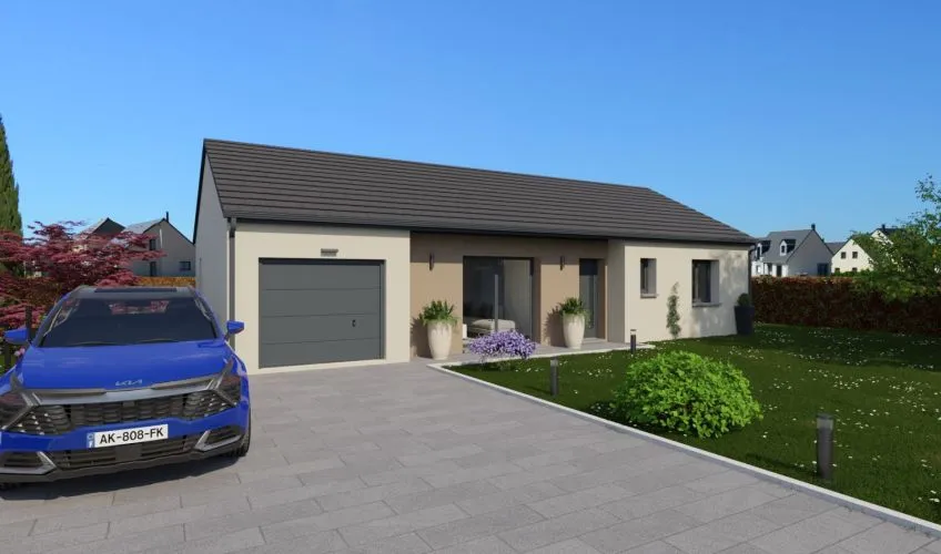 Projet de construction d'une maison 98 m² avec terrain à CEBAZAT (63)