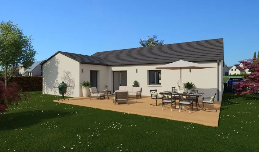 Projet de construction d'une maison 98 m² avec terrain à CEBAZAT (63)