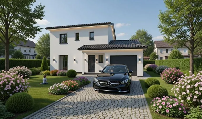 Projet de construction d'une maison 98 m² avec terrain à CHEVROUX (01)