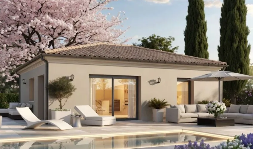 Projet de construction d'une maison 110 m² avec terrain à LACHASSAGNE (69)