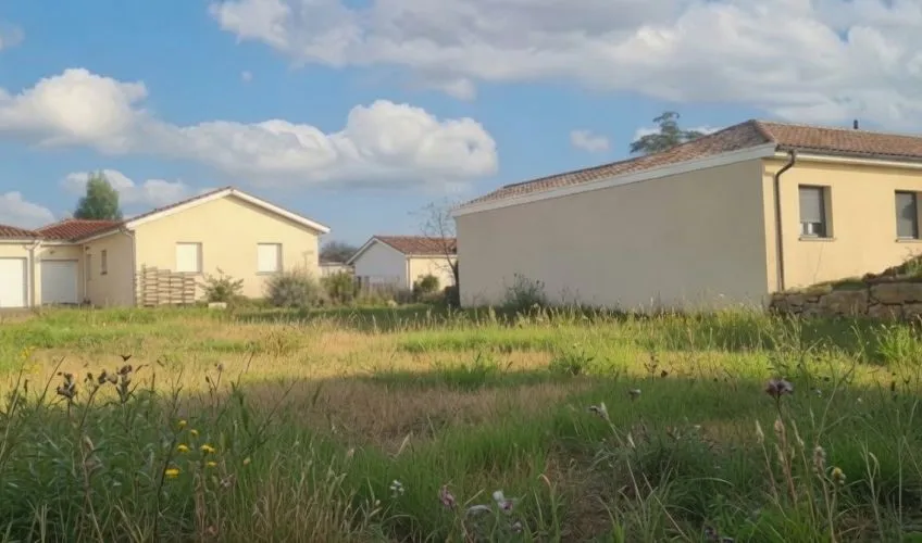 Terrain à bâtir de 510 m² à CROTTET (01)