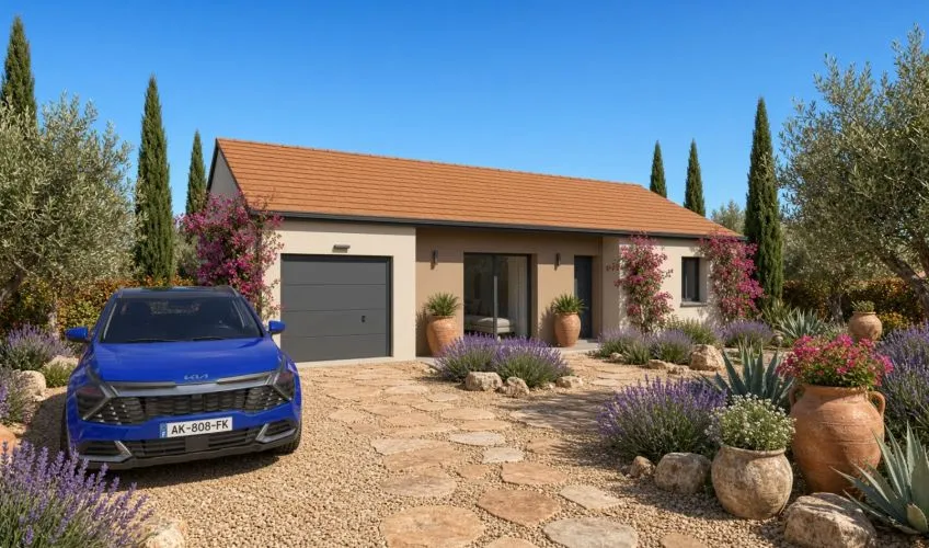Projet de construction d'une maison 98 m² avec terrain à CHARNAY-LES-MACON (71850)
