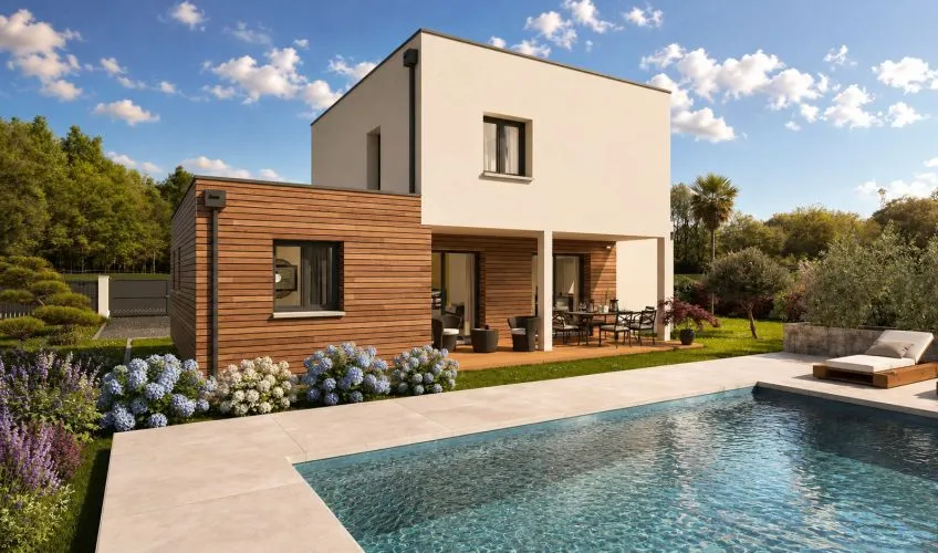 Projet de construction d'une maison 117 m² avec terrain à NEUVILLE-LES-DAMES (01)