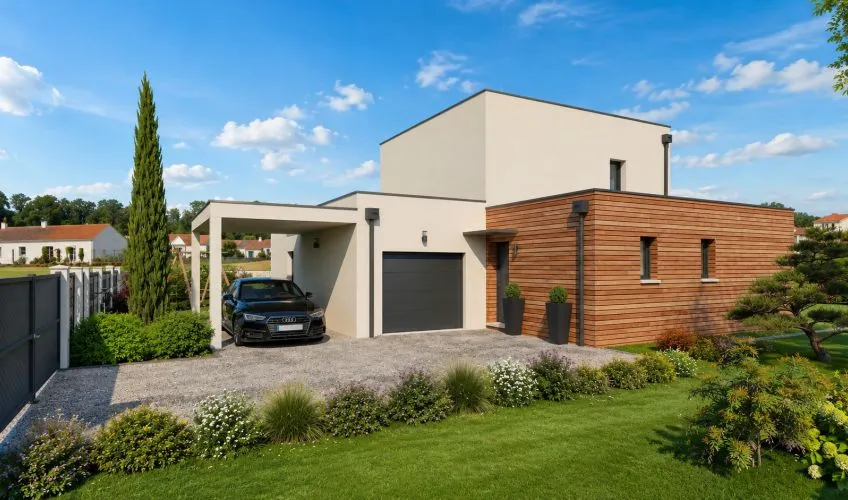 Projet de construction d'une maison 117 m² avec terrain à NEUVILLE-LES-DAMES (01)