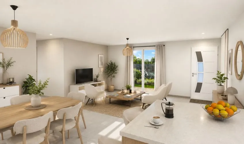 Projet de construction d'une maison 90 m² avec terrain à LUGNY (71)