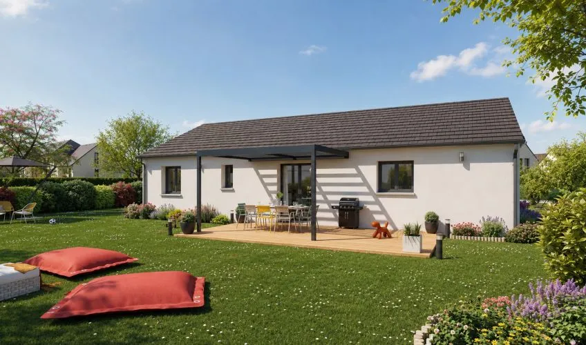 Projet de construction d'une maison 90 m² avec terrain à LUGNY (71)