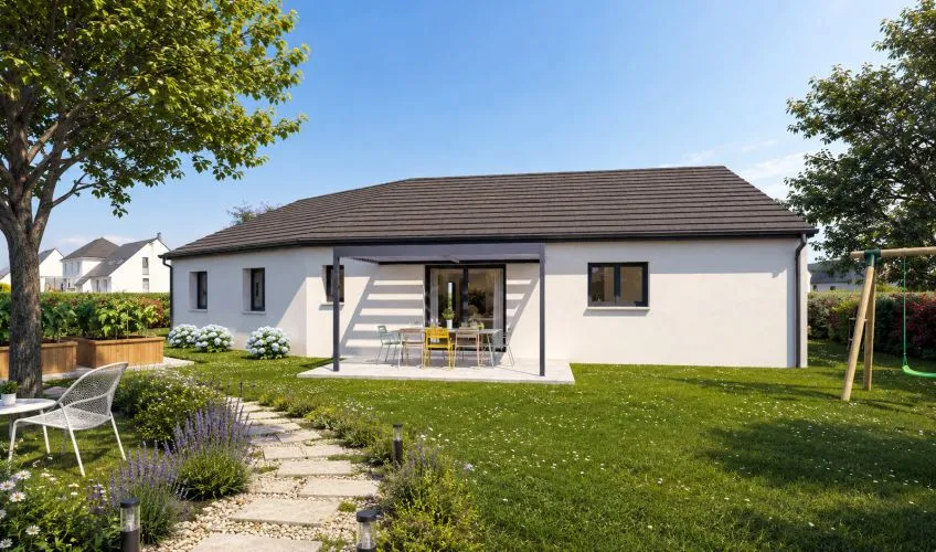 Projet de construction d'une maison 106 m² avec terrain à NEUVILLE-LES-DAMES (01)