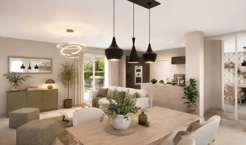 Projet de construction d'une maison 102 m² avec terrain à NEUVILLE-LES-DAMES (01)