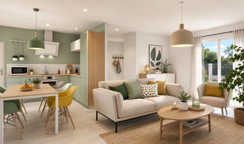 Projet de construction d'une maison 99 m² avec terrain à SAINT-AUBIN-EN-CHAROLLAIS (71)