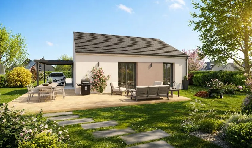 Projet de construction d'une maison 75 m² avec terrain à DOMPIERRE-LES-ORMES (71)