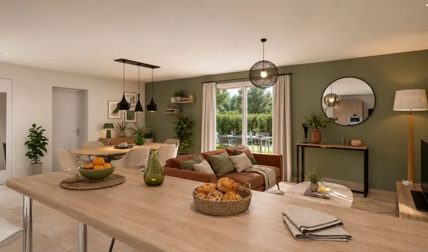 Projet de construction d'une maison 90 m² avec terrain à LAIZE (71)