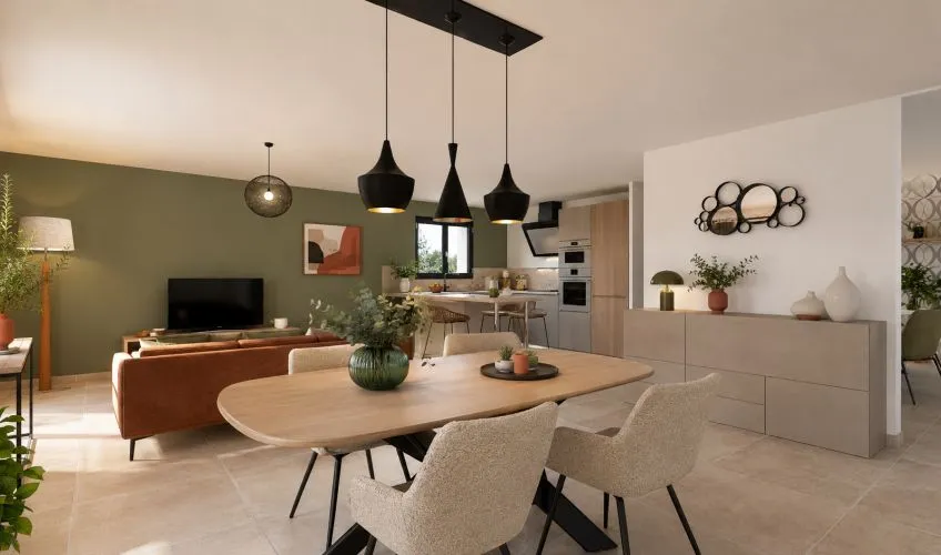 Projet de construction d'une maison 90 m² avec terrain à LAIZE (71)