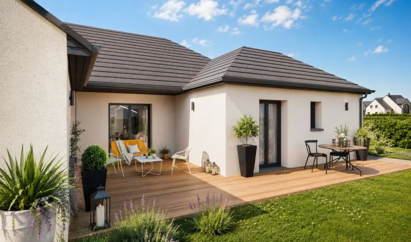 Projet de construction d'une maison 140 m² avec terrain à NEUVILLE-LES-DAMES (01)