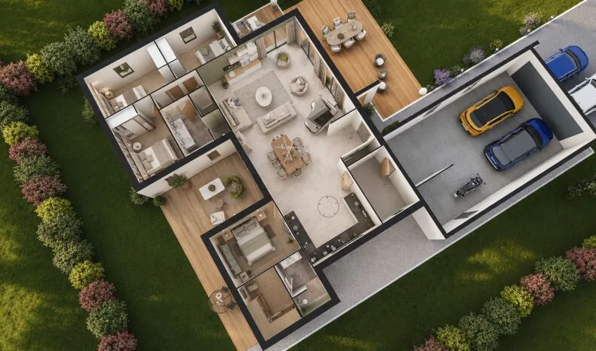 Projet de construction d'une maison 140 m² avec terrain à NEUVILLE-LES-DAMES (01)