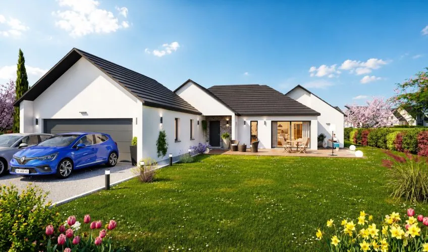 Projet de construction d'une maison 140 m² avec terrain à NEUVILLE-LES-DAMES (01)