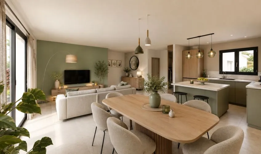 Projet de construction d'une maison 101 m² avec terrain à PONT-DE-VAUX (01)