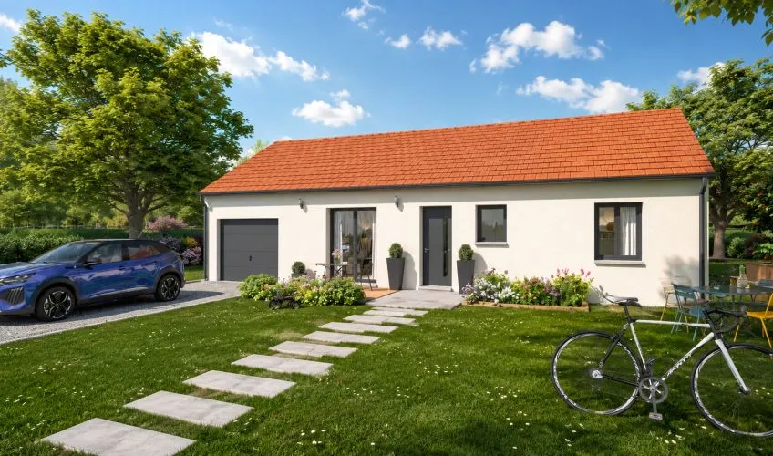 Projet de construction d'une maison 90 m² avec terrain à NEUVILLE-LES-DAMES (01)