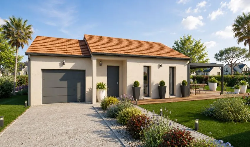 Projet de construction d'une maison 91 m² avec terrain à MACON (71)