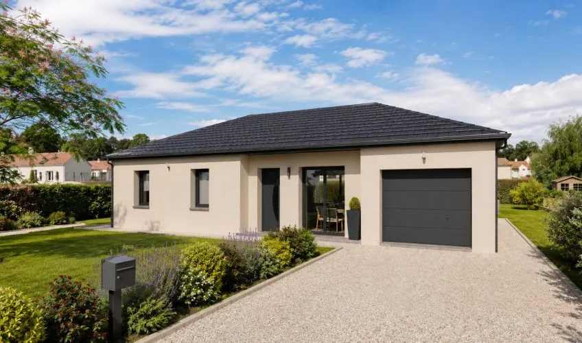 Projet de construction d'une maison 100 m² avec terrain à DOMPIERRE-LES-ORMES (71)