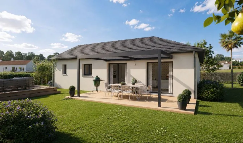 Projet de construction d'une maison 96 m² avec terrain à NEUVILLE-LES-DAMES (01)