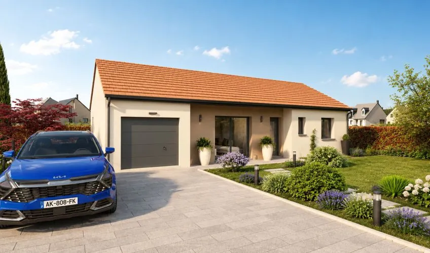Projet de construction d'une maison 98 m² avec terrain à NEUVILLE-LES-DAMES (01)