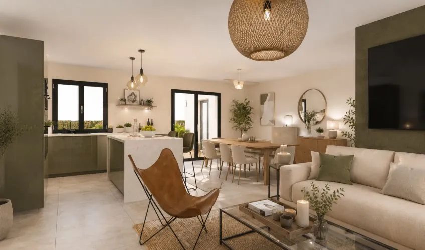 Projet de construction d'une maison 98 m² avec terrain à NEUVILLE-LES-DAMES (01)