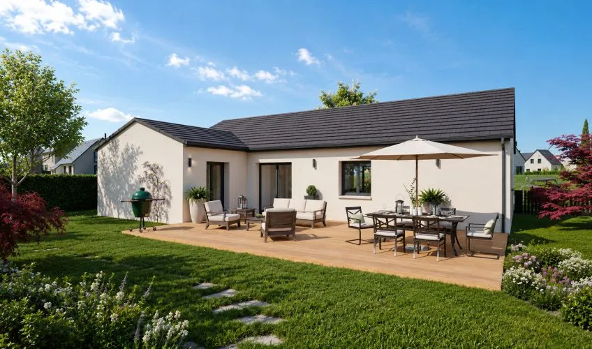 Projet de construction d'une maison 98 m² avec terrain à DIGOIN (71)
