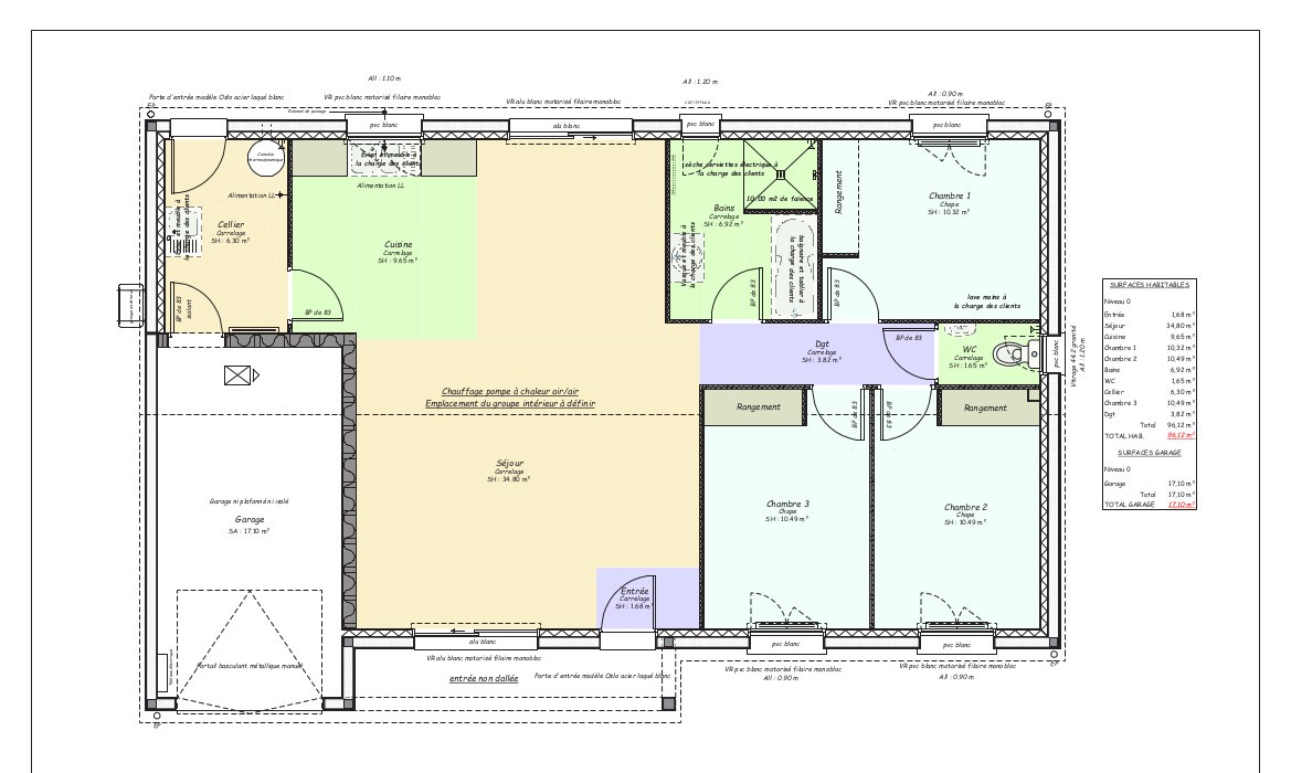 plan maison droite 3 chambres et garage clermont ferrand.jpg