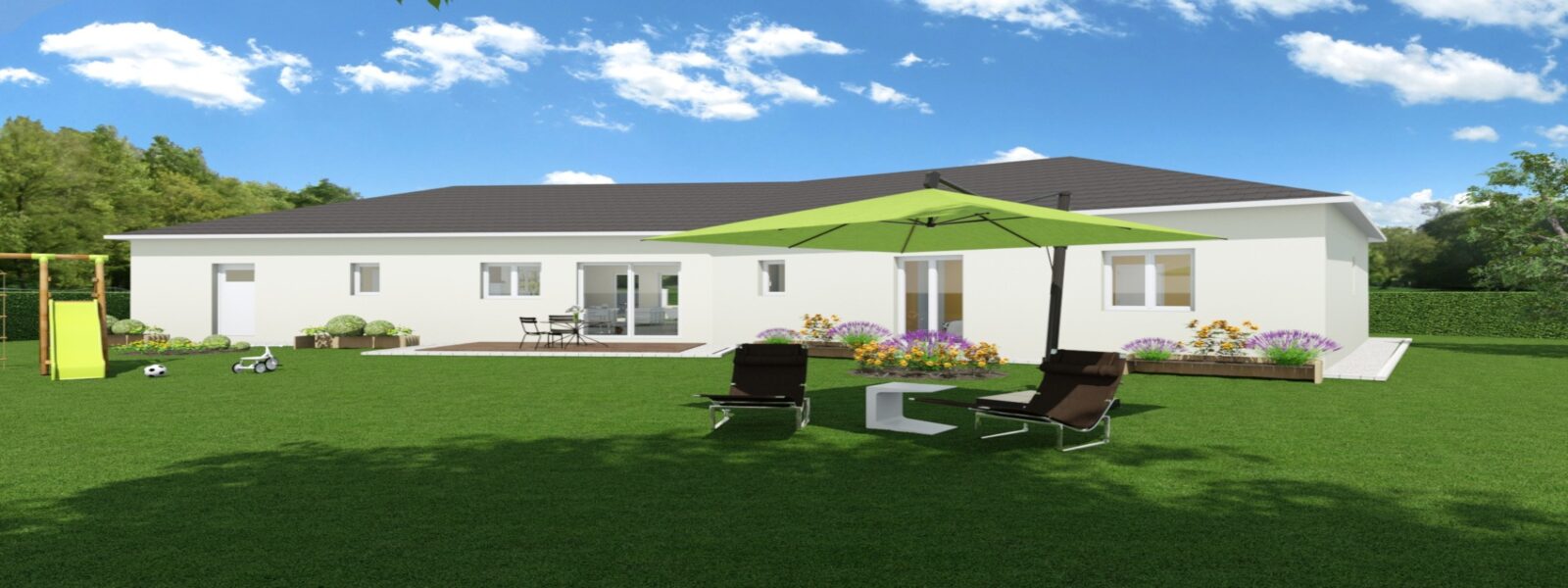 Vue avant maison en V paray le monial.jpg